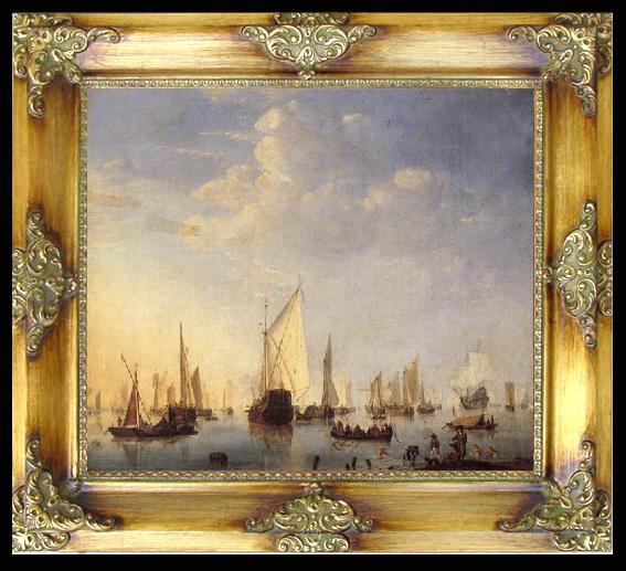 VELDE, Willem van de, the Younger Ships in the Roads